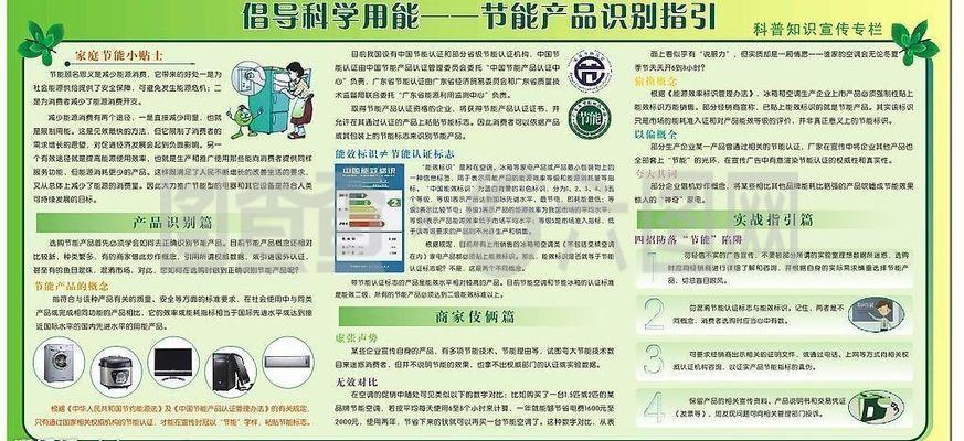 科学节能知识宣传栏图片